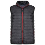 KAM Quilted Vest - navy
